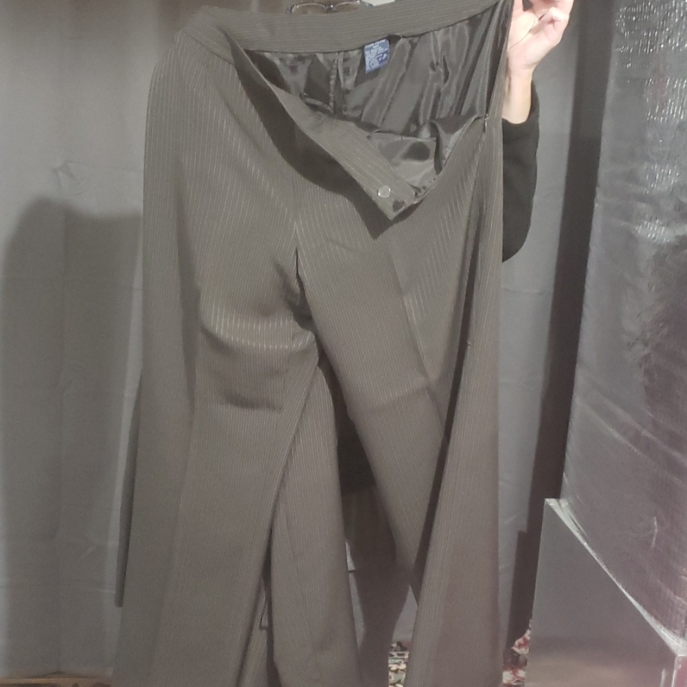 EVAN-PICONE FALL SUIT brown stripped - Picture 4 of 5